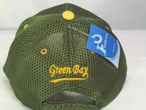 Green and Gold Green Bay Hat - Perfect For Packers Fans