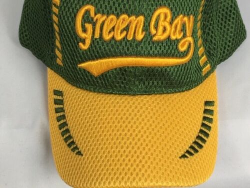 Green and Gold Green Bay Hat - Perfect For Packers Fans