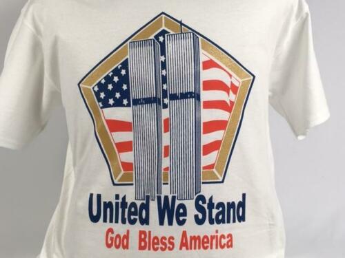 United We Stand God Bless America Twin Towers Pentagon T-Shirt