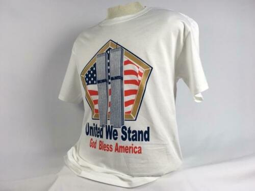 United We Stand God Bless America Twin Towers Pentagon T-Shirt