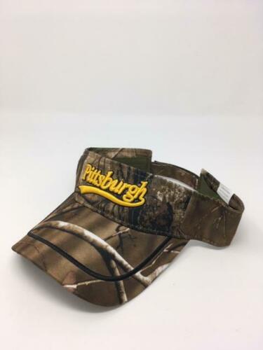 Camo Pittsburgh Visor - Penguins Steelers Pirates Fans