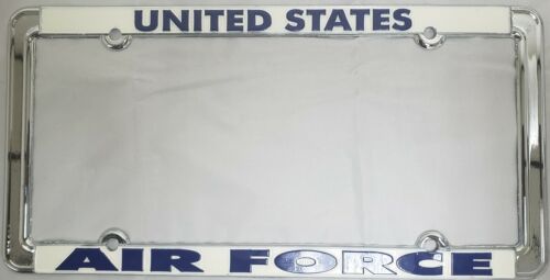 US Air Force Metal License Plate Frame