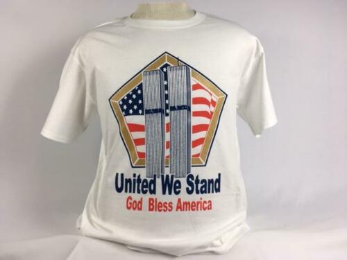 United We Stand God Bless America Twin Towers Pentagon T-Shirt