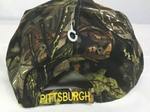Pittsburgh Camo Hat - Steelers Pirates Penguins