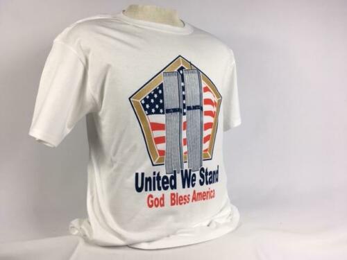 United We Stand God Bless America Twin Towers Pentagon T-Shirt