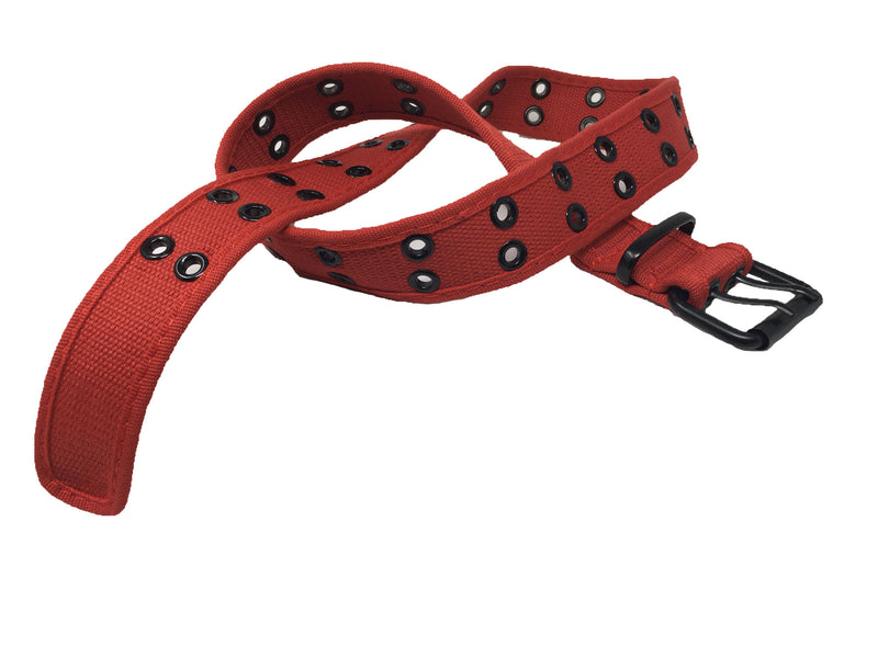 1.5" Wide Red Canvas Web Military Tactical Belts